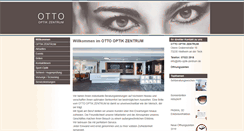 Desktop Screenshot of otto-optik-zentrum.de